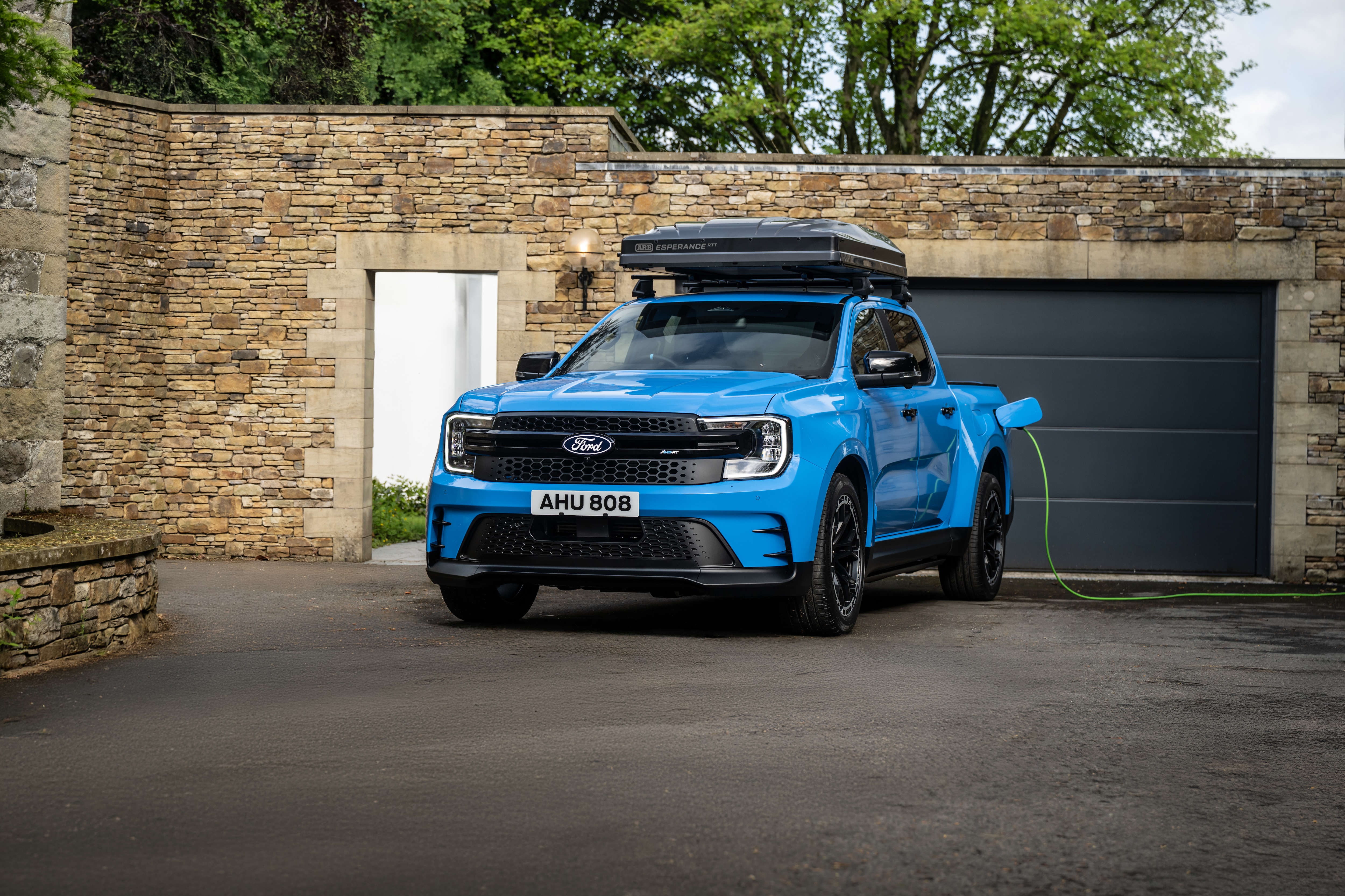 The Ford Ranger MS-RT PHEV. License valid for earned editorial, press releases, press kits. All non-broadcast digital and online media Region: Global. This content is solely for editorial use and for providing individual users with information. Any storage in databases, or any distribution to third parties within the scope of commercial use, or for commercial use is permitted with written consent from Ford in Europe GmbH only.